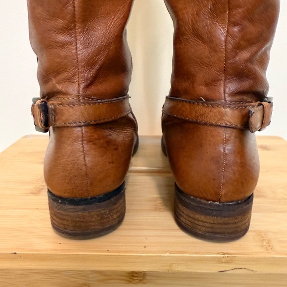 Must Have Vintage Over The Knee Brown Riding Boots - Picture 10 of 13